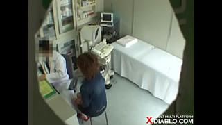 Ladies Clinic Examination Hidden Camera No.2 21-year-old Vocational Student Manami Echo Examination Edition