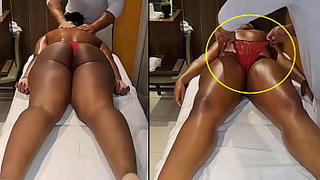 I took off my patient's panties during the consultation and filmed it hidden - Tantric massage - REAL VIDEO