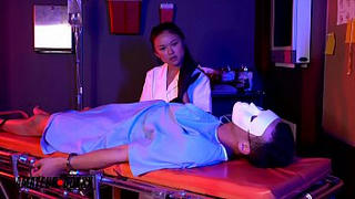 Dr. Lulu Chu & Nurse Ella Cruz Shag New Patient - Amateur Boxxx