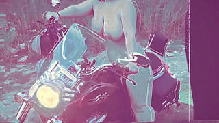 Fucking my wife in the field.  Getaway with the motorcycle in confinement phase.  A tribute to Ouset.  Full video on Xvideos RED
